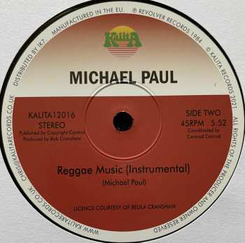 LP Michael Paul: Reggae Music 63201