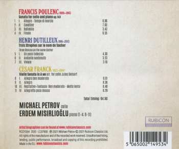 CD Michael Petrov: Cello Sonatas & Trois Strophes 491523