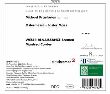 CD Michael Praetorius: Ostermesse • Easter Mass 126112