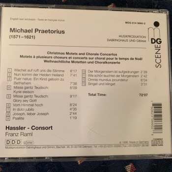 CD Michael Praetorius: Weihnachtliche Motetten Und Lieder: Christmas Motets And Chorale Concertos 301360