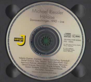 CD Michael Riessler: Héloise 315289