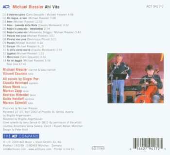 CD Michael Riessler: Ahi Vita 448492