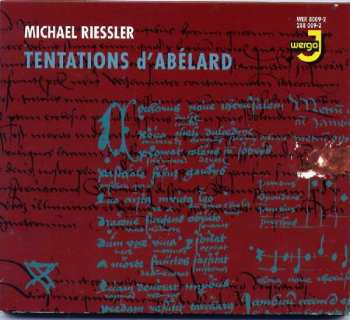 Album Michael Riessler: Tentations D'Abélard