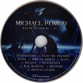 CD Michael Romeo: War Of The Worlds // Pt. 1 DIGI 39539
