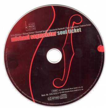 CD Michael Sagmeister: Soul Ticket 423995