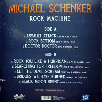 LP Michael Schenker: Rock Machine LTD | CLR 140594