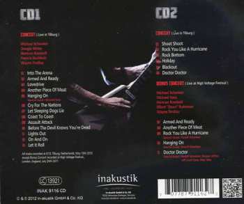 2CD Michael Schenker: Temple Of Rock- Live In Europe 35848