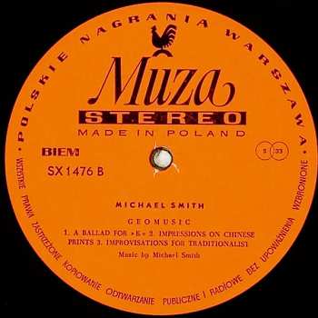 LP Michael Smith: Geomusic 50311