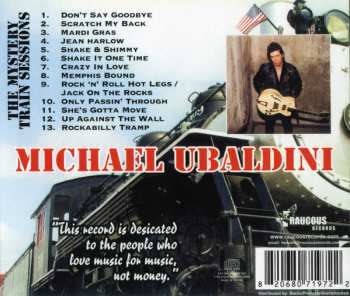 CD Michael Ubaldini: Mystery Train Sessions 272811