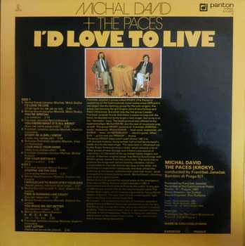 LP Michal David: I'd Love To Live 42734