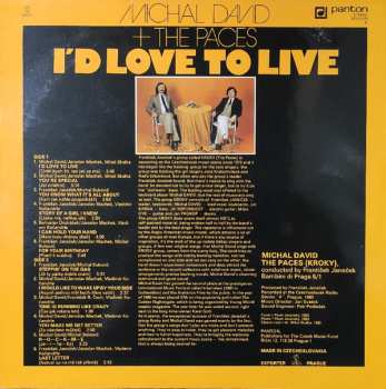 LP Michal David: I'd Love To Live 470911