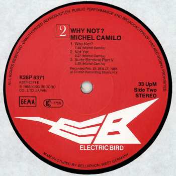 LP Michel Camilo: Why Not? 502066