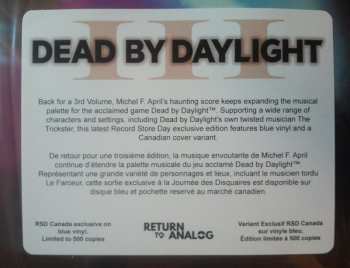 LP Michel F. April: Dead By Daylight (Official Video Game Soundtrack), Volume 3 CLR | LTD 475592