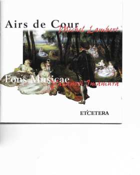 Album Michel Lambert: Airs de Cour