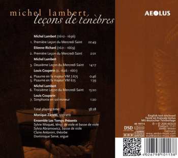CD Michel Lambert: Leçons De Ténèbres 281694
