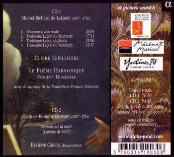 2CD Michel Richard Delalande: Tenebræ 323145