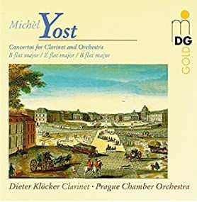 Album Michèl Yost: Concertos For Clarinet And Orchestra