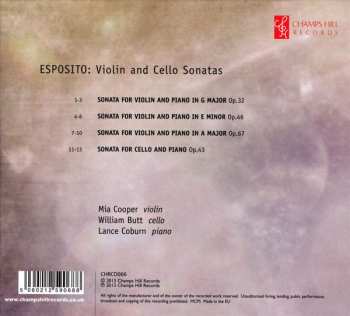 CD Michele Esposito: Violin And Cello Sonatas 459042