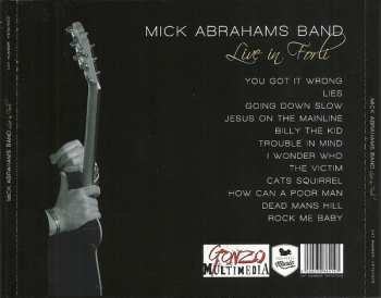 CD Mick Abrahams Band: Live In Forli 229473