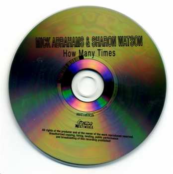 CD Mick Abrahams: How Many Times 245015