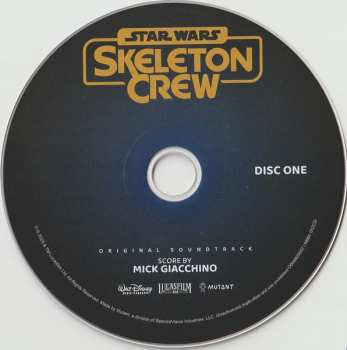 2CD Mick Giacchino: Star Wars: Skeleton Crew (Original Soundtrack)