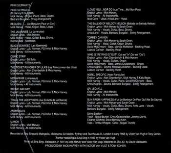 2CD Mick Harvey: Intoxicated Man / Pink Elephants