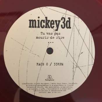 2LP Mickey 3D: Tu Vas Pas Mourir De Rire... CLR 532263