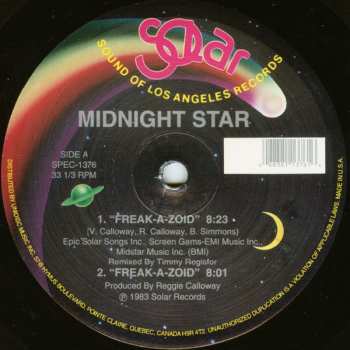 LP Midnight Star: Freak-A-Zoid / Operator / No Parking On The Dance Floor 483375