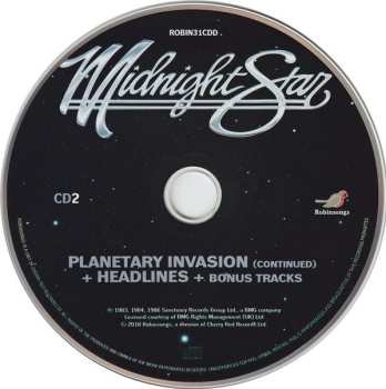 2CD Midnight Star: No Parking On The Dancefloor / Planetary Invasion / Headlines 486649