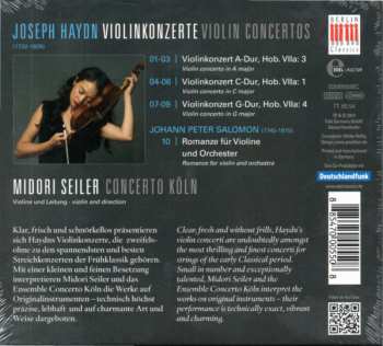 CD Midori Seiler: Joseph Haydn - Violin Concertos 180791