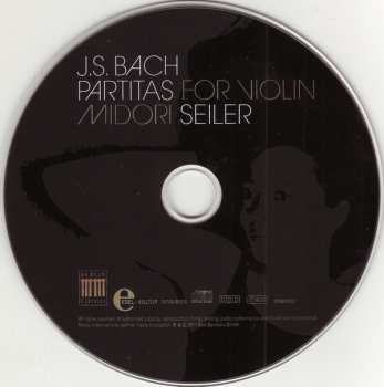 CD Midori Seiler: Partitas For Violin 247289