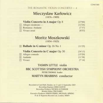 CD Mieczysław Karłowicz: Violin Concertos 332288