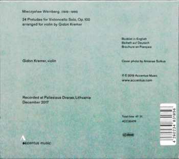 CD Mieczysław Weinberg: 24 Preludes 246161