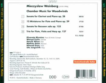CD Mieczysław Weinberg: Chamber Music For Woodwinds 119498