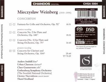 SACD Mieczysław Weinberg: Concertos 324489