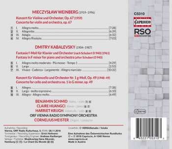 CD Mieczysław Weinberg: Concertos 261996