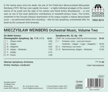 CD Mieczysław Weinberg: Orchestral Music, Volume Two 174515