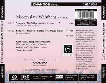 SACD Mieczysław Weinberg: Symphony No. 3 • Suite No. 4 From 'The Golden Key' 242884