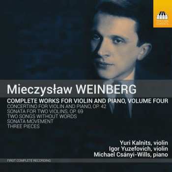 Album Mieczyslaw Weinberg: Sämtliche Violinsonaten Vol.4