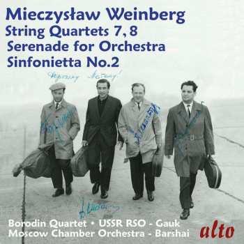 Album Mieczyslaw Weinberg: Streichquartette Nr.7 & 8