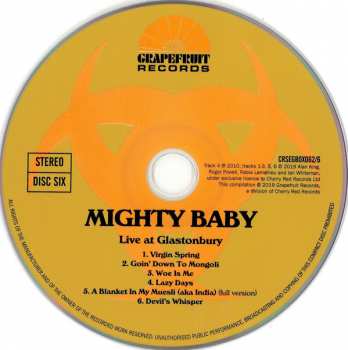 6CD/Box Set Mighty Baby: At A Point Between Fate And Destiny (The Complete Recordings) 118648