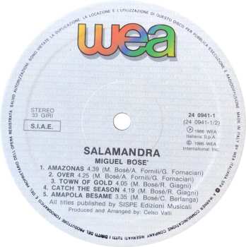 LP Miguel Bosé: Salamandra 488493