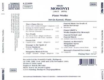 CD Mihaly Mosonyi: Piano Works 451664