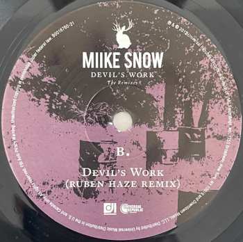 SP Miike Snow: Devil's Work - The Remixes LTD