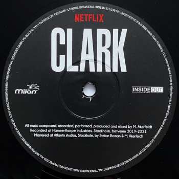 2LP Mikael Åkerfeldt: Clark (A Dramatic Score From The Netflix Series) 428750