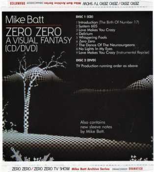 CD/DVD Mike Batt: Zero Zero / Zero Zero TV Show 352271