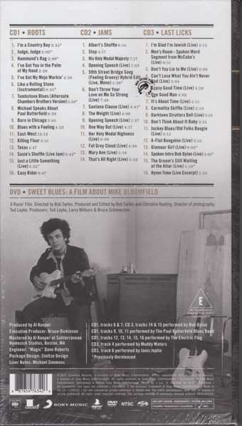 3CD/DVD/Box Set Mike Bloomfield: From His Head To His Heart To His Hands