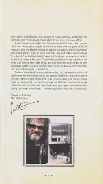 3CD/DVD/Box Set Mike Bloomfield: From His Head To His Heart To His Hands