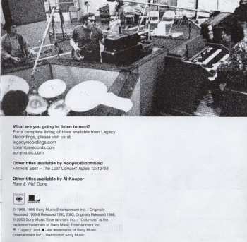 CD Mike Bloomfield: Super Session 120890