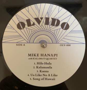 LP Mike Hanapi: Mike Hanapi With Kalama's Quartet